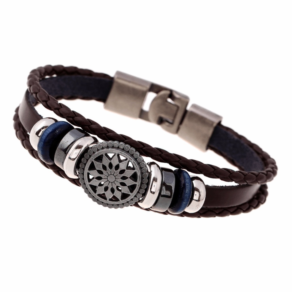Fashion Leather Bracelet - Picture 3 of 4